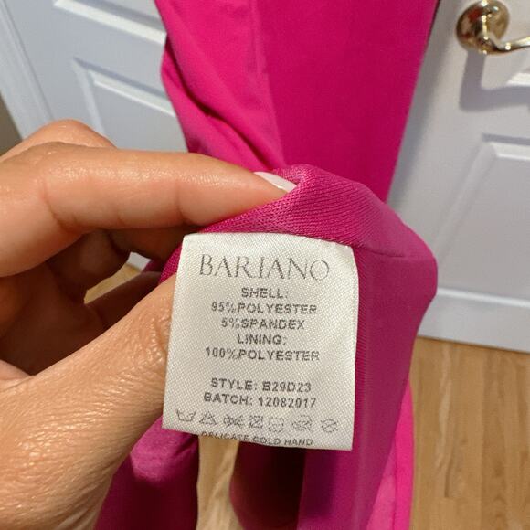 BARIANO Australia Sweetheart Barbie Fuchsia Pink Mermaid Corset Maxi Gown | S - Picture 12 of 13